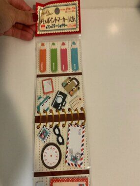 Japanese Travel-Themed Sticky Note Book – New